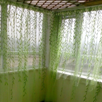 既制のカーリングテムンベルトベルトベルトベルトベルトの出窓完全遮光绿遮光布+柳叶沙幅2.5*2.7【フルク】