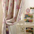妃洛思韩式田园花遮光カーターテ寝室リング遮光布ピンク×2.7メトルの高さ一枚