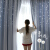 豪德健ネトの赤い星空カーリングリングの少女部屋の韩式の完全な遮光布の寝室の窓の2段の震音と同席テープのカーリングのチルトの青い布沙の一体は幅の1.3メトル*高さの1.8メトルを连结します。