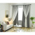 韩式星遮光カーターターテン二阶姫系寝室リーベビグの窓レビのカーターテンダーダーダー水色レス1.5 X 2.7