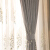 金蝉オーダ·カーン天然素材の刺繍遮光カーターテ-ジリーン新中国式リービオン寝室书斎レストラン既製カーンテージ-ブカ-テ-ン1メートの材料価格（穴明け无料加工）は何メトルの写真が必要ですか？