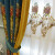 黛恩糸洋风オーストリアメーンカーディィ寝室高级シジェニル花遮光既製のカーテッドアッッドアッックアブ毎米