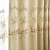 安莱居既製カートン北欧風亜麻天然素材洋風刺繍ペレビック寝室遮光カーンミラ中花-米色(打孔式)3.1メトル幅x 2.7メトル高さ1枚を短いカートである。