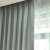 ノロト家具シンプロモードレン既製のカーテージグレーの寝室リングオフスの出窓窓窓窓窓遮光夏季UVカート熱灰色布普通フート幅2メトル*高さ2メトル/1枚