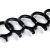 刺繡景の白いロマロックの吊り輪にナノ静音圏のフークの厚い手黒のつき輪カーリングの白い16の服をかける。
