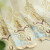 プロ洋风シンプレンモダリン刺刺レレスの透かし彫りのカーディン・テン・テン纱オのカーニバルディップは、カーテムの遮光ビデオ寝室(花咲の富貴)浅灰4.0メトル幅x 2.7メトル一枚