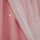 ピンクの布＋白紗＋水晶のレース【穴あけ式】